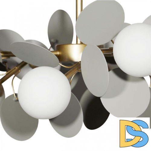 Люстра на штанге Loft IT Matisse 10008/8 Grey