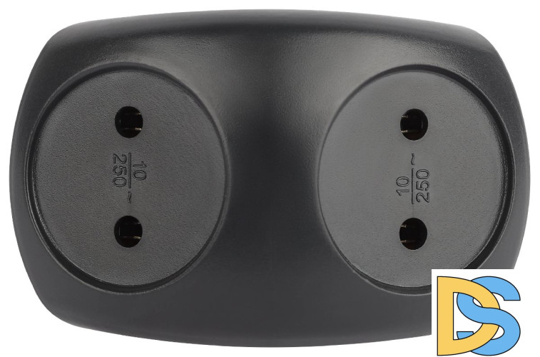 Разветвитель электрический Эра SPx-2-B Б0059720