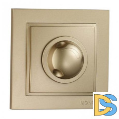 Светорегулятор Mono Electric Despina 800Вт 10А 220В-250В титан 102-222205-134