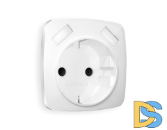 Лицевая панель для розетки с/з со шторками 2USB A+A Ambrella Volt Omega OP1090