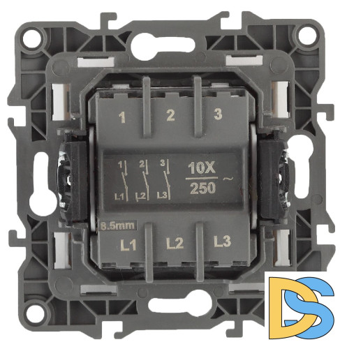 Выключатель тройной Эра 12-1107-03 Б0014671
