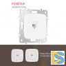 Розетка RJ45 Arte Milano 205.45-1.white
