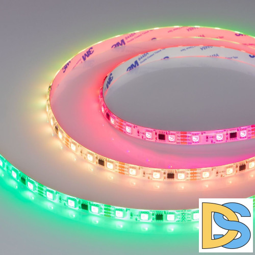 Светодиодная герметичная лента Arlight SPI-SE-B60-10mm 12V RGB-PX3-BPT (12 W/m, IP65, 5060, 5m) 039597