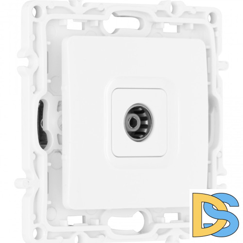 Розетка TV Arte Milano 217.43-1.white