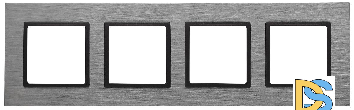 Рамка на 4 поста Эра 14-5204-42 Б0034564