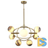 Люстра на штанге Delight Collection Planet KG1122P-7B brass