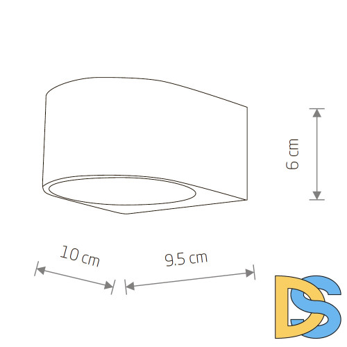Уличный настенный светильник Nowodvorski Nel Led Black 11368