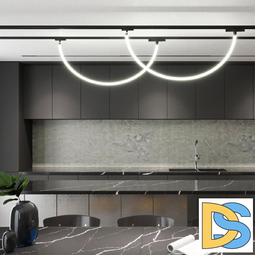 Адаптер/держатель для однофазного двухжильного трека без токопровода для арт. 359128-359133 Novotech Ramo 359134