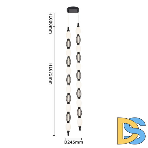 Подвесная люстра Favourite Perler 4560-2PC