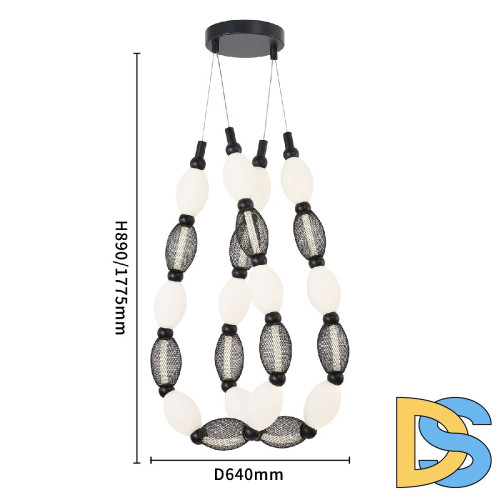 Подвесная люстра Favourite Perler 4560-2PC