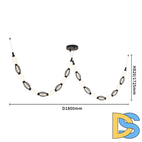 Подвесная люстра Favourite Perler 4560-2PC