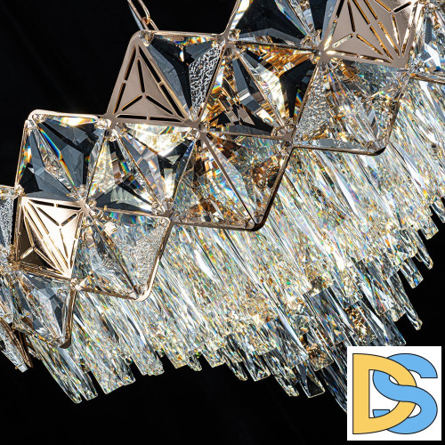 Подвесная люстра Modelux ML.7555.17 GD