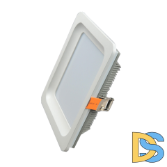 Встраиваемый светильник Elvan VLS-5048SQ-24W-WW-Wh