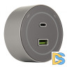 Трековая розетка Arte Milano Am-track-sockets-39 399732TS/USB-Type-C Silver