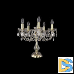 Настольная лампа Bohemia Ivele Crystal 1402L/5/141-39 G