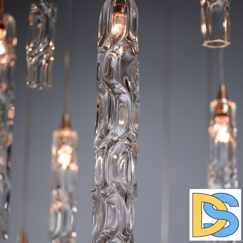 Подвесной светильник Delight Collection Twist OWD272-3 gold