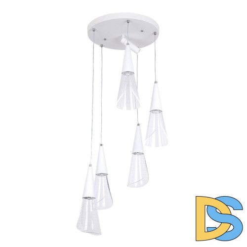 Каскадная люстра LED4U L7106-6 WТ