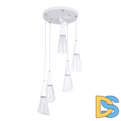 Каскадная люстра LED4U L7106-6 WТ
