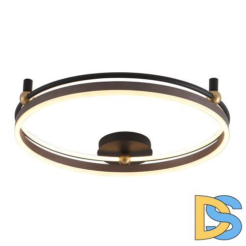 Потолочный светильник Crystal Lux FERNANDO PL72W LED COFFEE/BLACK