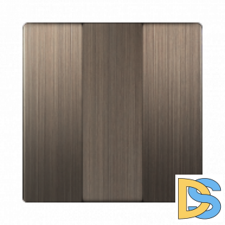 W1139012/ Набор клавиш для выключателя трехклавишного (бронзовый)