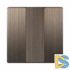 W1139012/ Набор клавиш для выключателя трехклавишного (бронзовый)