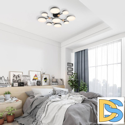 Потолочная люстра LED4U L3201-780 GR