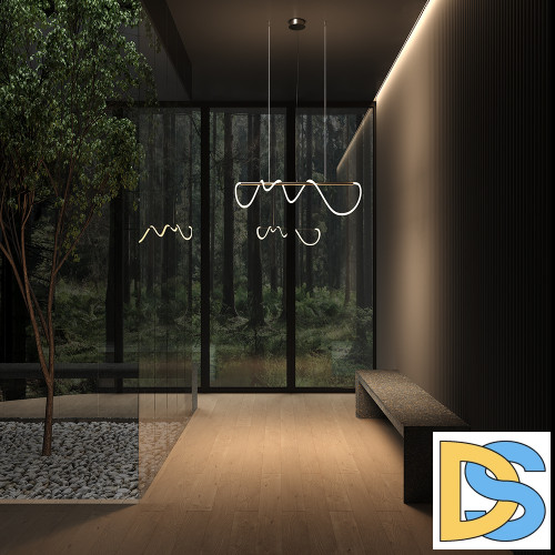 Подвесной светильник Maytoni Tau MOD166PL-L30G3K