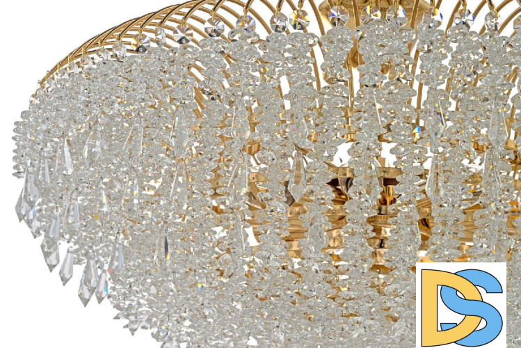 Люстра на штанге Arti Lampadari Delia E 1.3.60.105 G