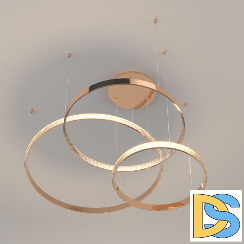 Подвесная люстра Eurosvet Posh 90175/3 медный a045413