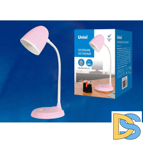 Настольная лампа (UL-00003653) Uniel Standard TLI-228 Pink E27