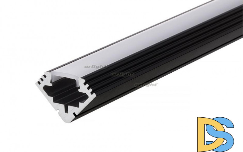 Профиль Arlight PDS45-T-2000 ANOD Black 015033