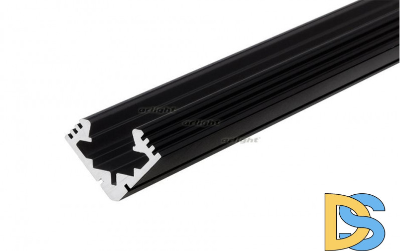 Профиль Arlight PDS45-T-2000 ANOD Black 015033