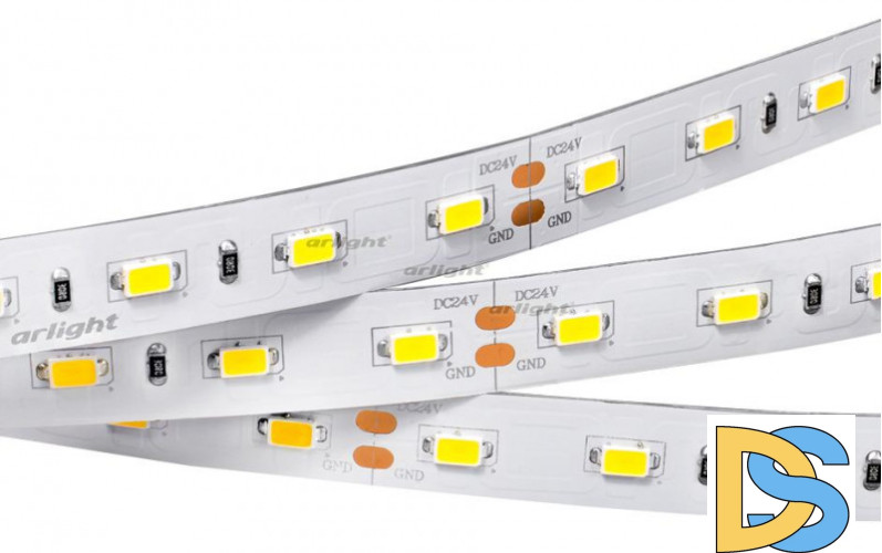Светодиодная лента Arlight ULTRA-5000 24V Warm 2xH (5630, 300 LED, LUX) 017456