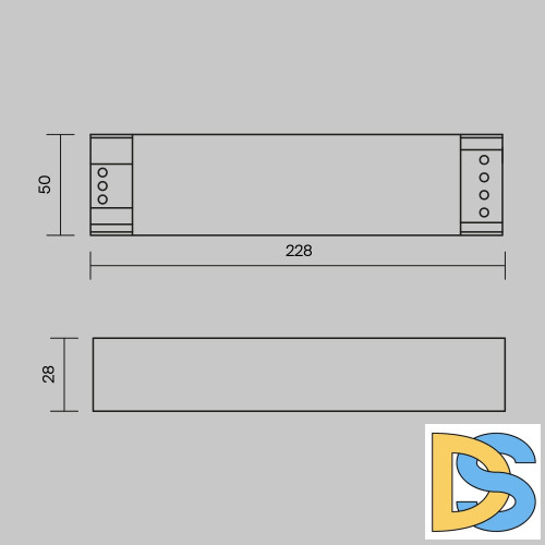 Блок питания Maytoni Power Supply Magnetic PSL007-200W-48V-IP20