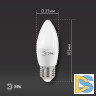 Лампа светодиодная Эра E27 11W 6000K LED B35-11W-860-E27 Б0032985