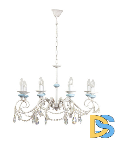 Подвесная люстра Abrasax Christel L.8303-8CREAM/G