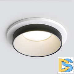 Встраиваемый светильник Elektrostandard 113 MR16 белый/черный 4690389169014