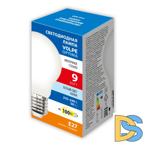 Лампа светодиодная Volpe Optima LED-A60-9W/4000K/E27/FR/SLF UL-00008301