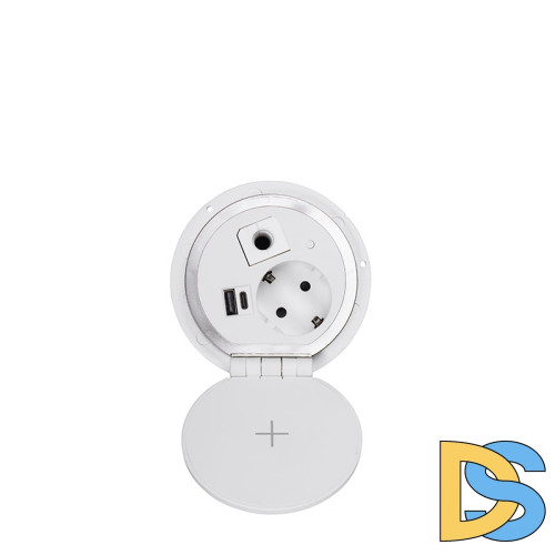 Блок розеток 51 (1 секция и 2 USB) Mebax 00-00000827