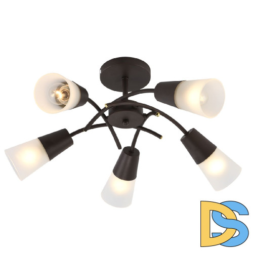 Люстра на штанге Escada Calla 1109/5P Wenge