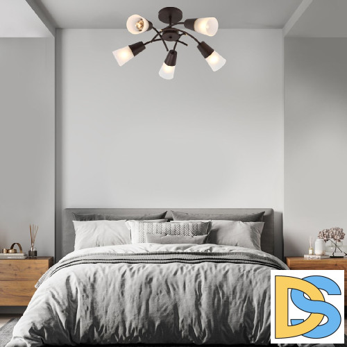 Люстра на штанге Escada Calla 1109/5P Wenge