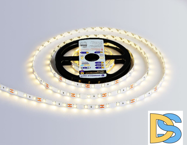 Светодиодная лента Ambrella Light LED Strip 12В 2835 4,8Вт/м 4500K 5м IP20 GS1002