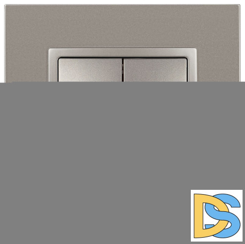 Выключатель двойной с подсветкой Эра Elegance 14-1105-16 Б0065789