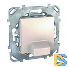 Кабельный вывод, Бежевый, серия Unica, Schneider Electric