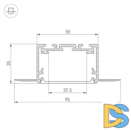 Профиль Arlight 029507
