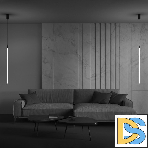 Подвесной светодиодный светильник Maytoni Technical Ray P022PL-L20B3K