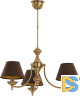 Люстра на штангера Kutek San Marino Lampshade SAN-ZW-3(P/A)CR