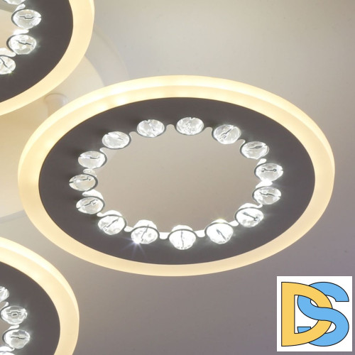 Потолочная светодиодная люстра De Markt City Мадлен 424013505