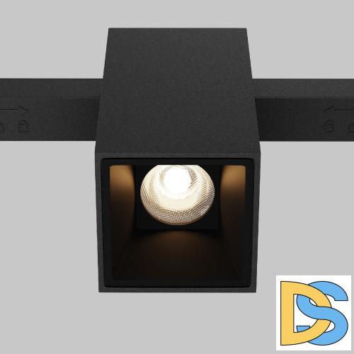 Трековый магнитный светильник Maytoni Alfa TR121-2-7W3K-B