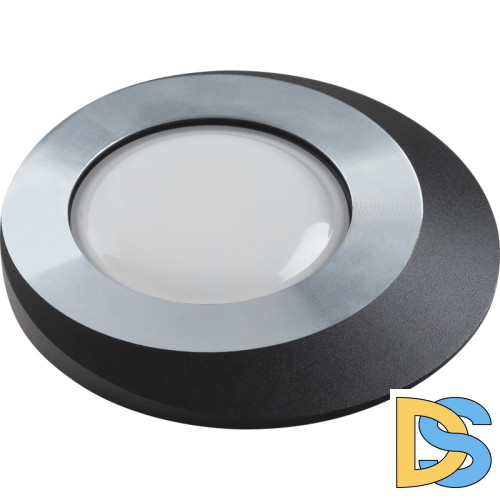 Встраиваемый светильник Fametto Vernissage DLS-V105 GU5.3 CHROME+BLACK 10738